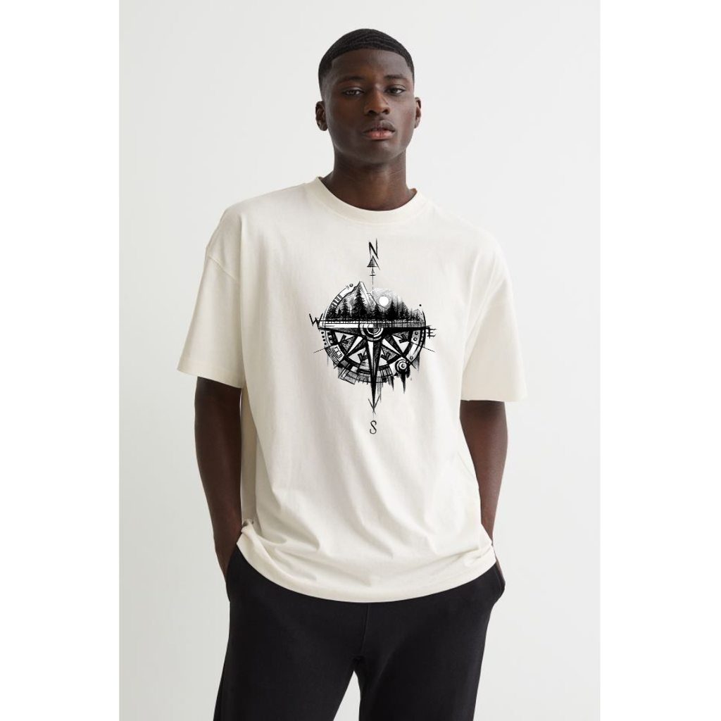 Premium White Cotton T-shirt Round Neck