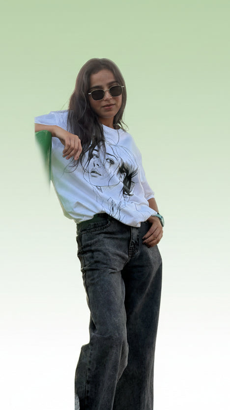 Premium Oversized Drop-Shoulder cotton  for Women Who dare to be bold