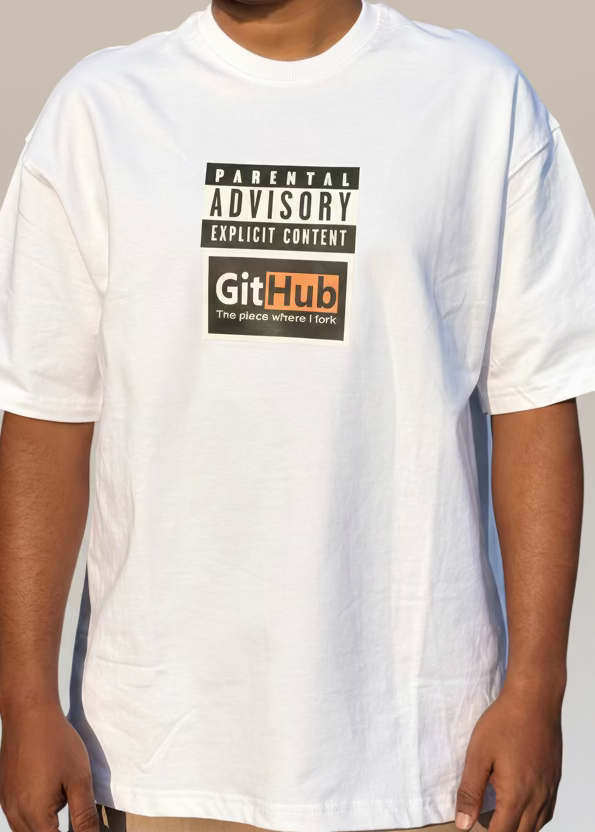 Round neck solid color white cotton Tee