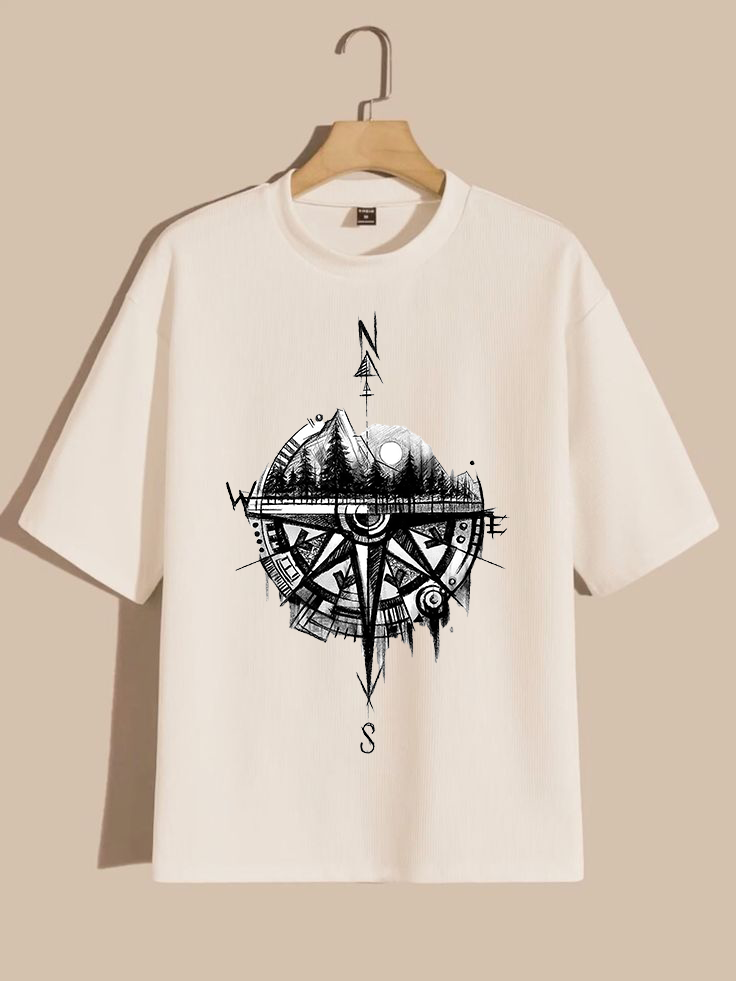 Premium White Cotton T-shirt Round Neck