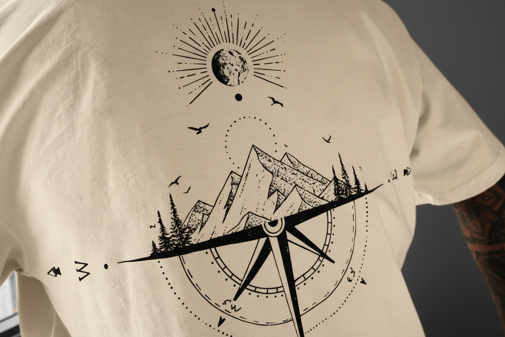 Premium White Cotton T-shirt Round Neck